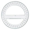 PROTRACTOR 10CM 360 DEGREE CLEAR NEXX