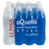AQUELLE NATURAL WATER, STILL (12 X 500ML)