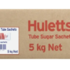 Huletts White Sugar Tubes (1000 x 5g) 5kg Net