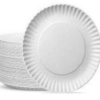 Homelys Paper Rice Plates (Pack of 100)