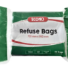 ECONO REFUSE BAGS 1L 50's